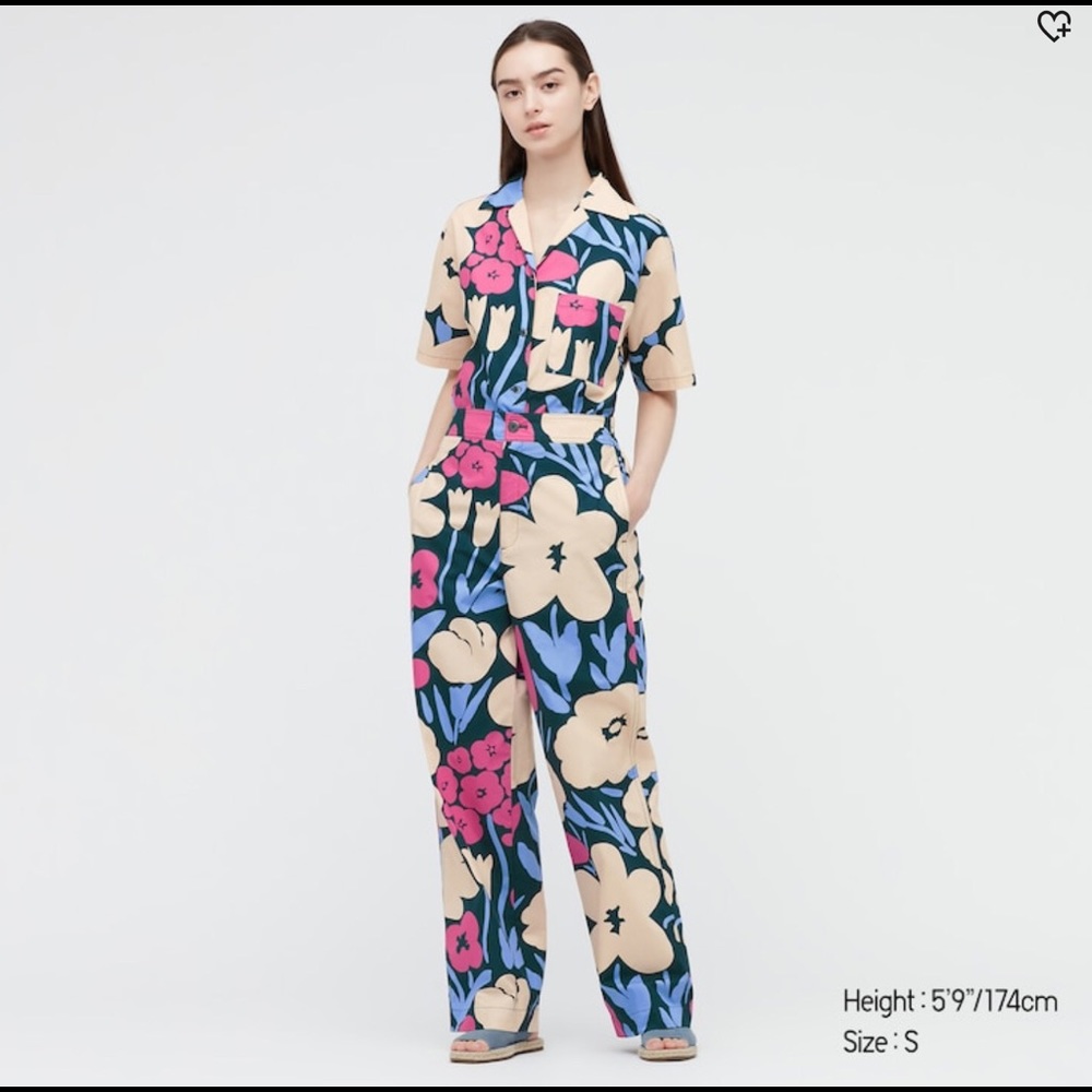 Bold Floral MARIMEKKO x UNIQLO pants L